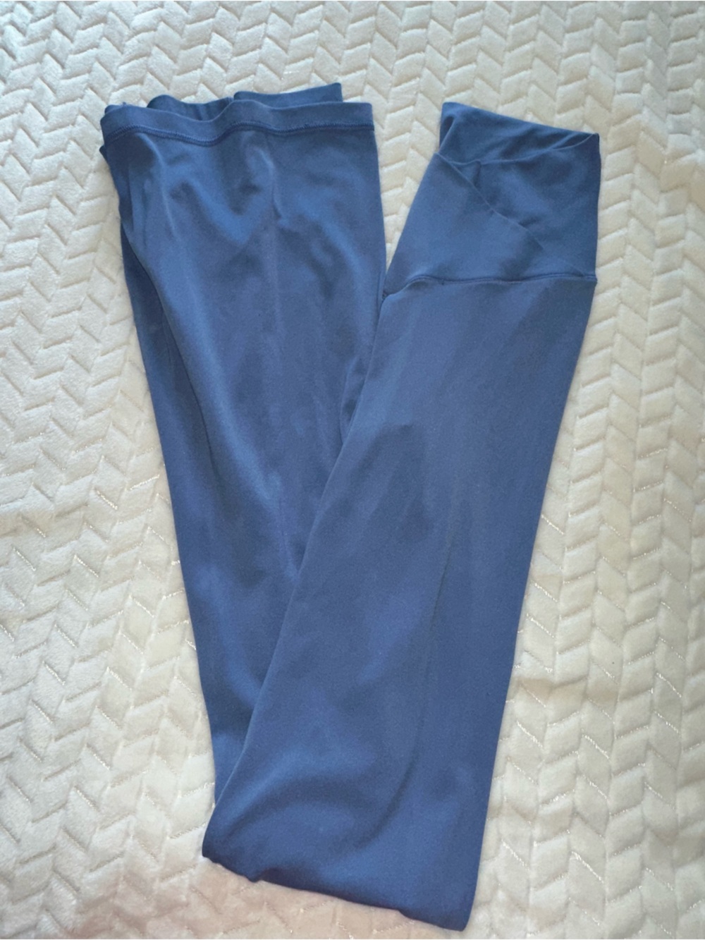 Offline by Aerie High-Rise Real Me Flare Leggings Periwinkle Size Small